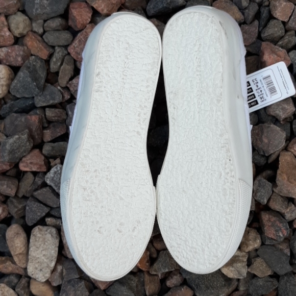 New superga white slip on platform sneakers sz 6 - Picture 4 of 8